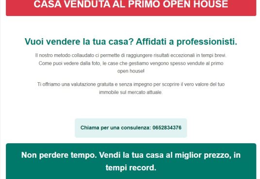 Vendere casa a Roma